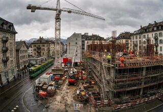 Trovare casa in Svizzera è sempre più difficile 13 lanotizia svizzera cantiere urbano pioggia